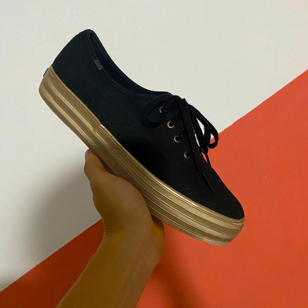 Keds Gold Platform